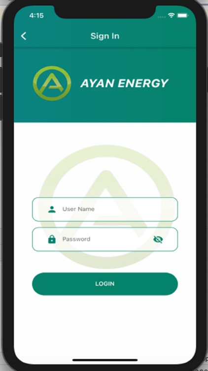 Ayan Energy Logistic App