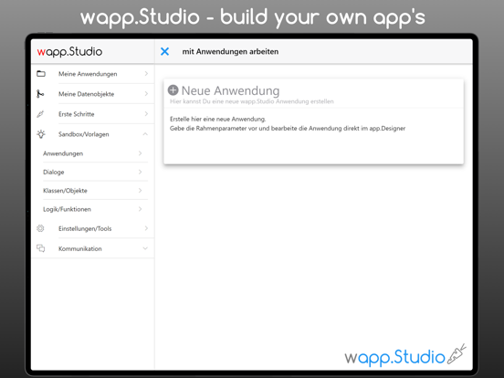 wapp Studio build your own Appのおすすめ画像1