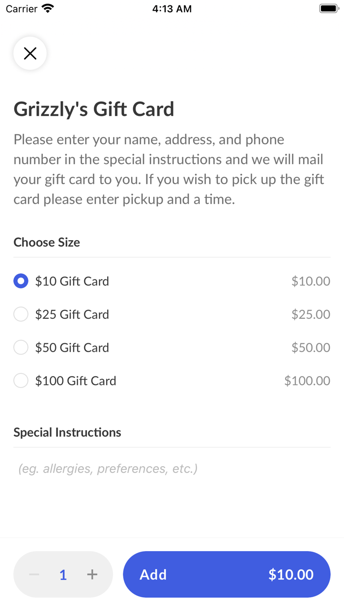 Grizzlys Wood-Fired Grill