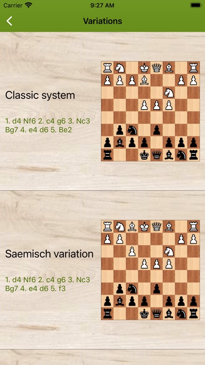 Chess - King's Indian Defense