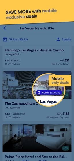 Expedia: Hotels, Flights & Car app screenshot