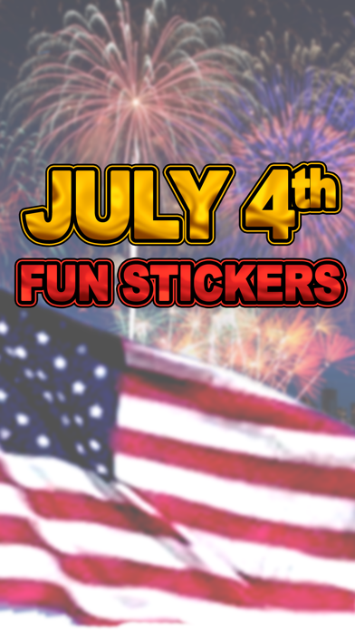 How to cancel & delete July 4th Fun Stickers from iphone & ipad 4