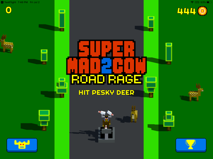 Super Mad Cow 2 Road Rage