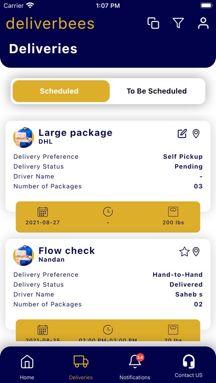 Deliverbees screenshot-3