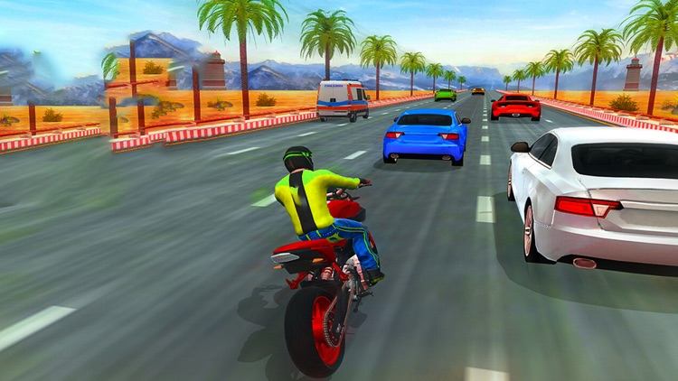 Highway Racing Bike Rider Dash