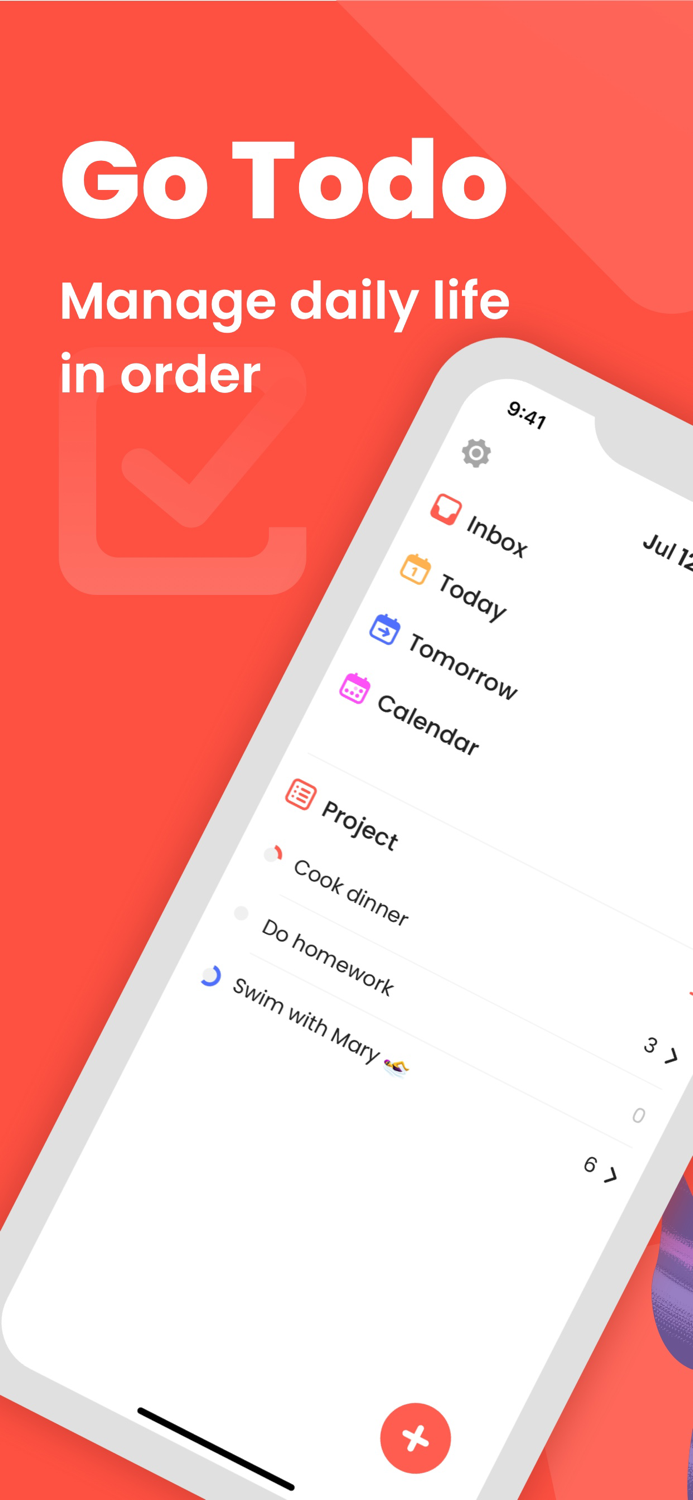 Go Todo - Task List  reminder