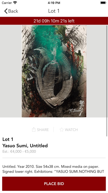 Lot-Art Auctions screenshot-3