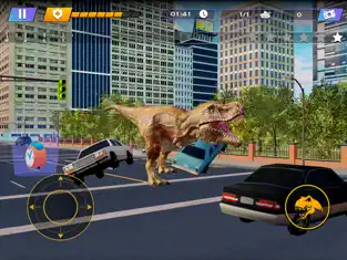 Screenshot 2 Dino Crash 3D - Alive Monster iphone