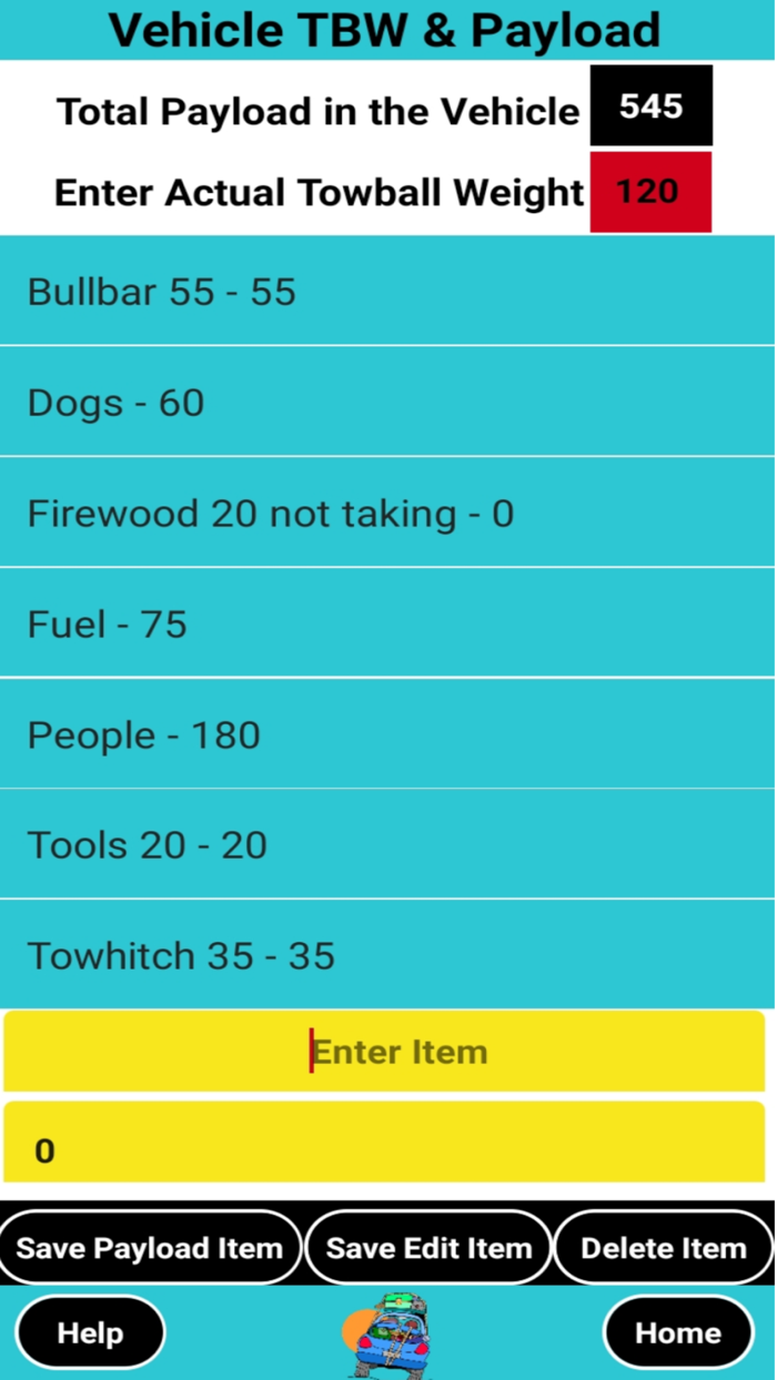 Caravan Towing Weight