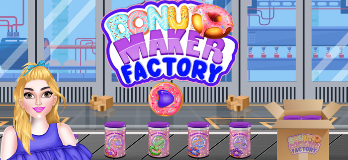 甜甜圈制造商工厂