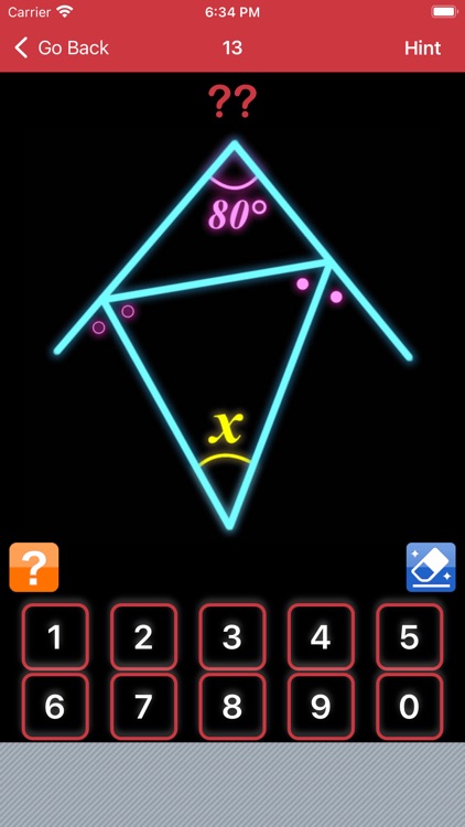 Find Angles! - Math questions screenshot-4