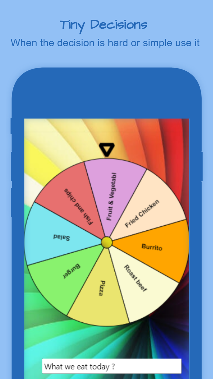 Tiny Decisions  Lucky roulette