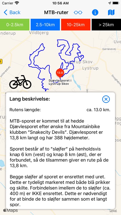 Mountainbikeruter i Danmark screenshot-7