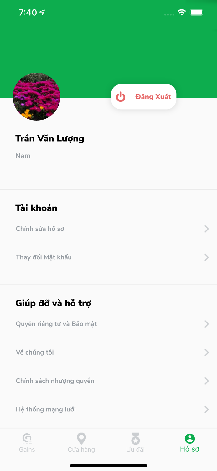 Gains - Siêu Thị Hàng Châu Âu