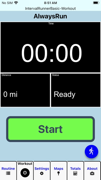 Interval Runner Basic