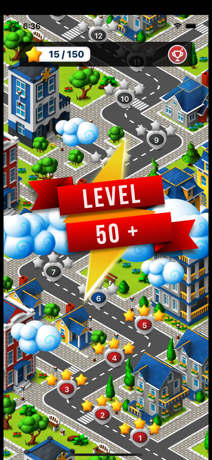 Donut Puzzle Sorting Game