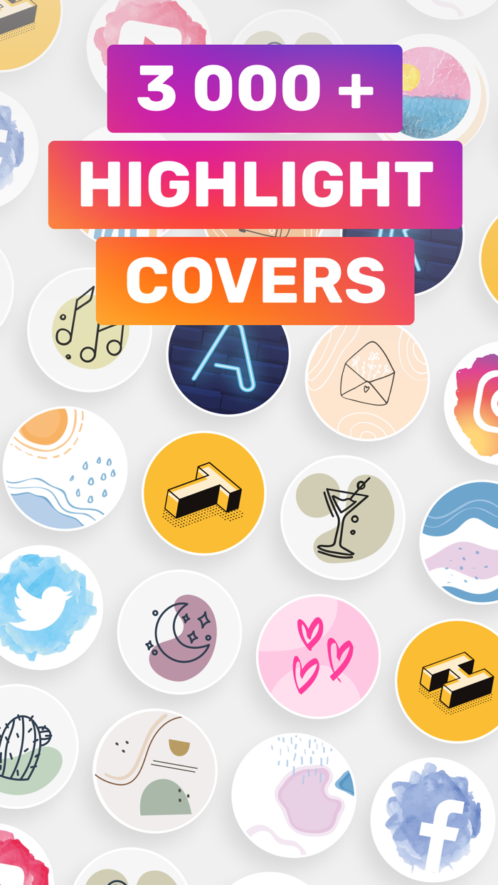Highlight cover for instagram