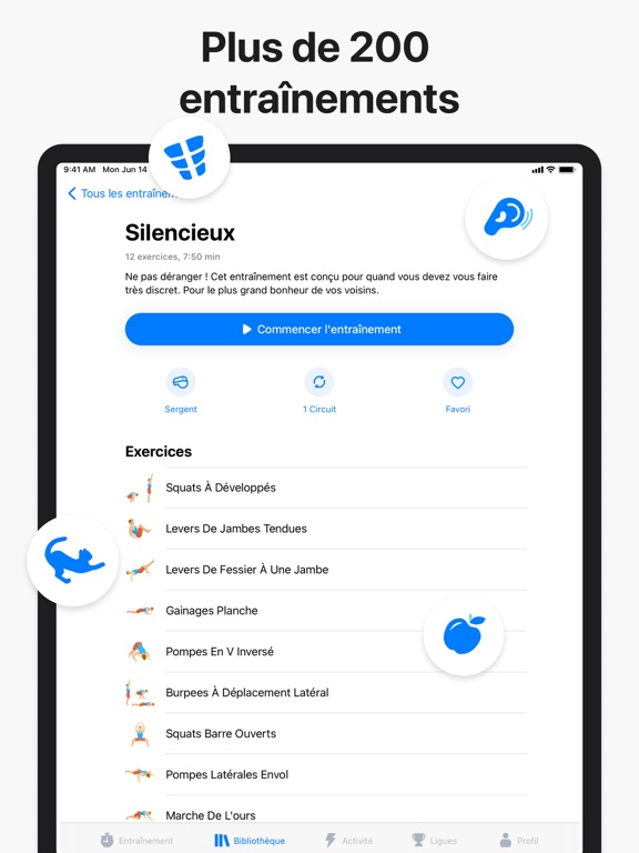 Seven - 7 minutes d'exercice Seven - 7 minutes d'exercice
