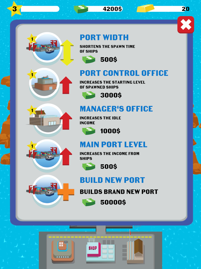 Port Manager Merge Ships