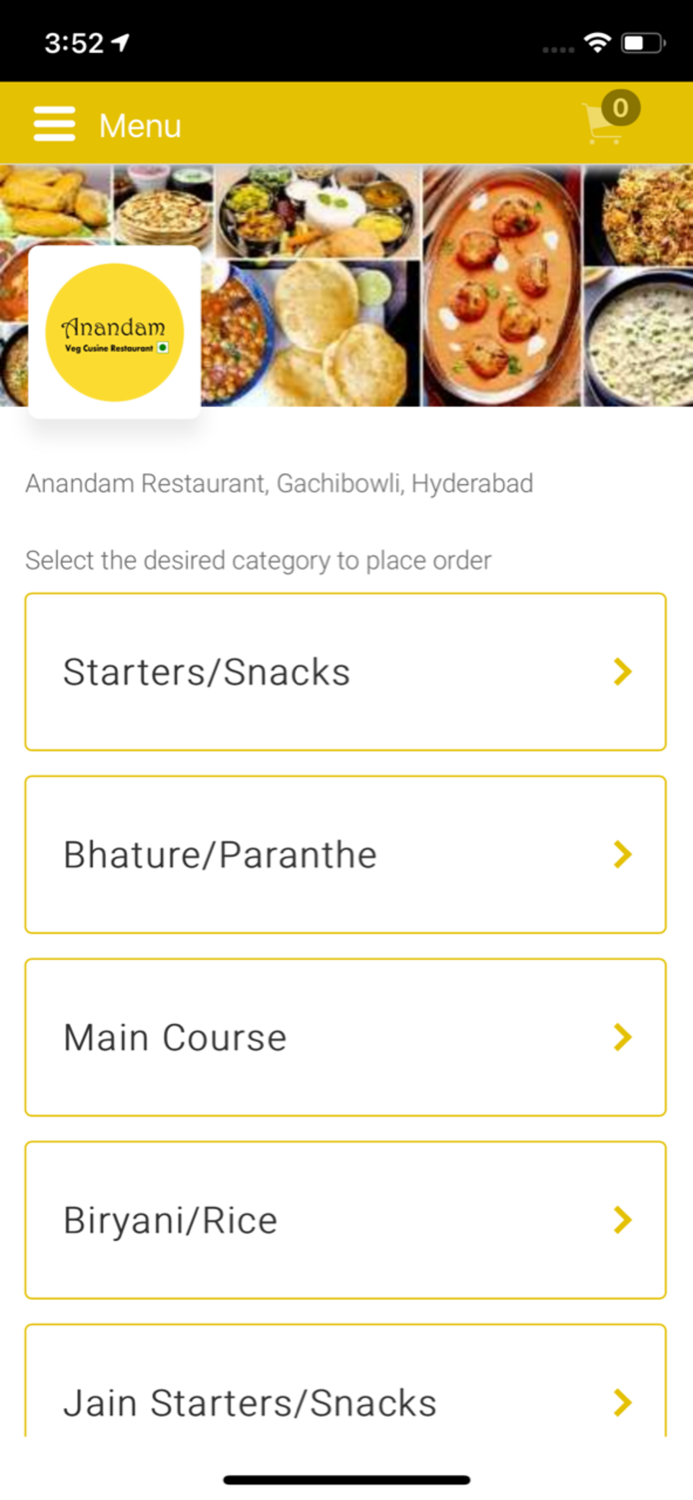 Anandam Restaurant