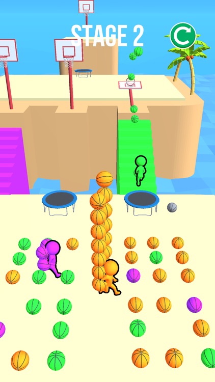 Basket Race -Fun Puzzle Game