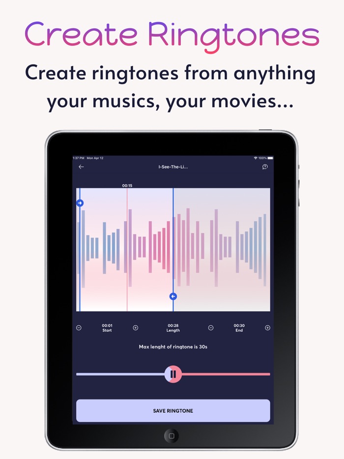 ZEGE™ Ringtones without PC