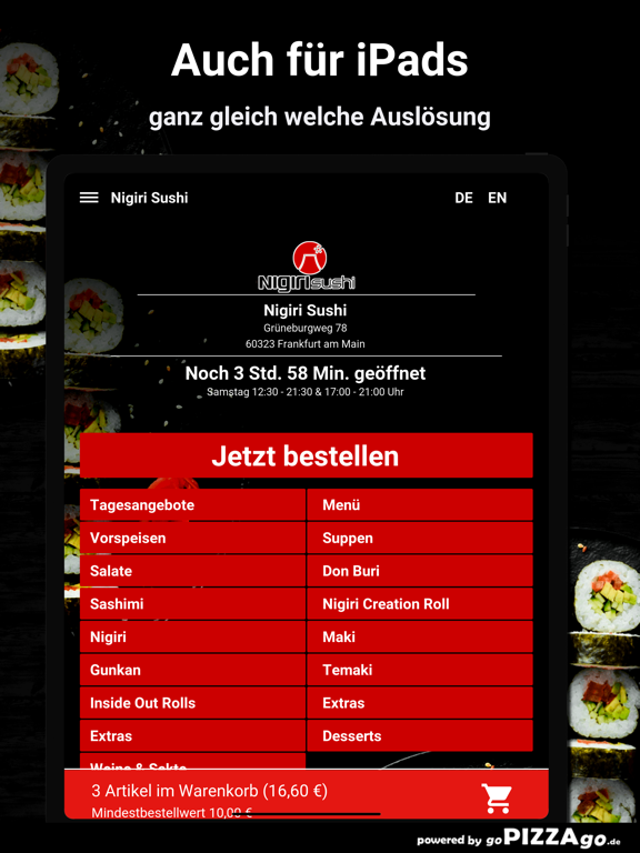 Nigiri Sushi Frankfurt am Main screenshot 7