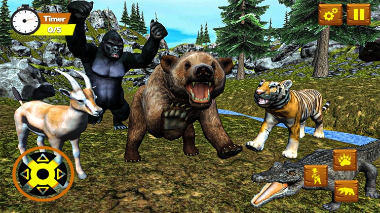 Bear Simulator Wild Animal screenshot-2