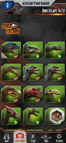 Screenshot 2 Jurassic World Facts iphone