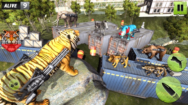 Tiger Rampage Survival Shooter screenshot-4