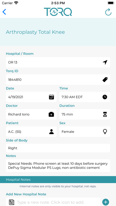 Torq Hospital screenshot 2