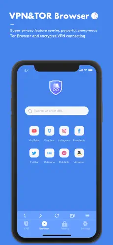 Imágen 2 Snap VPN - Tor Private Browser iphone