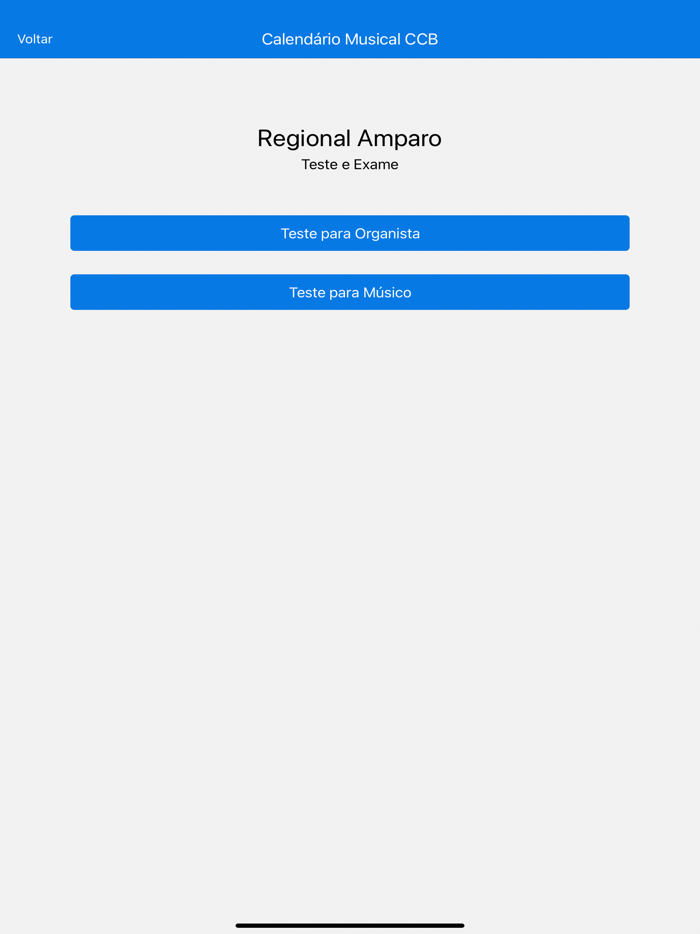 Calendário Musical CCB