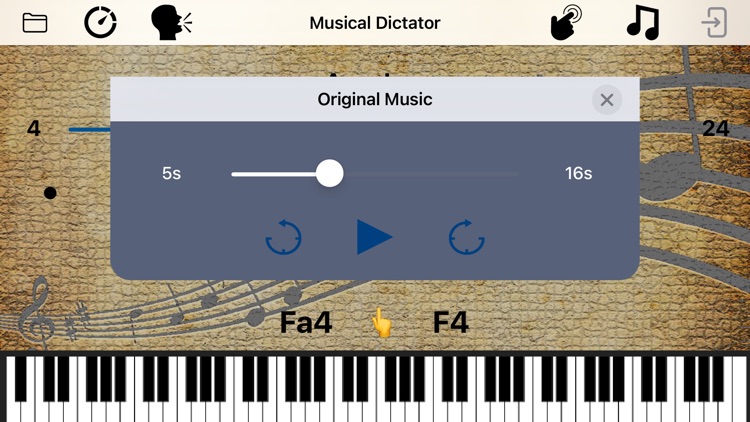 Musical Dictator - Sung Notes screenshot-4