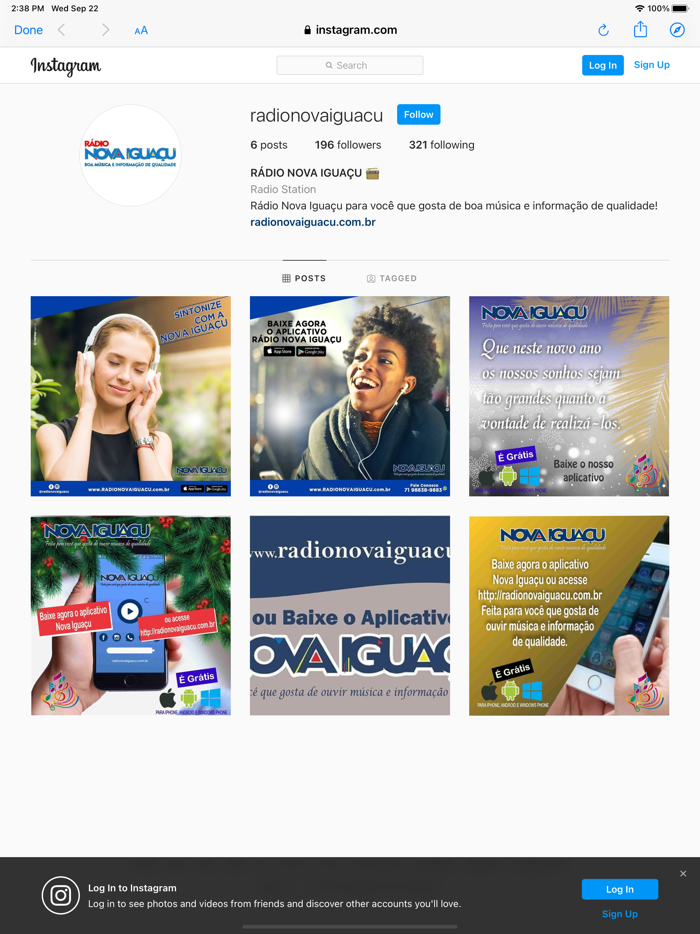 Rádio Nova Iguaçu.