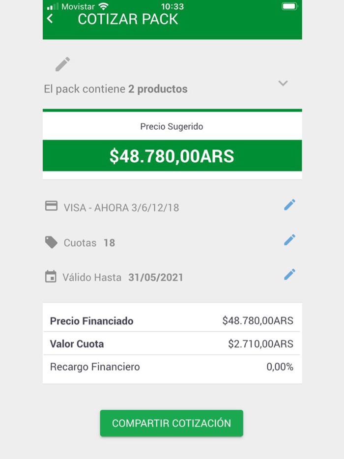 Lista de precios PSA