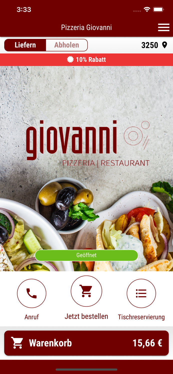 Pizzeria Giovanni Wieselburg