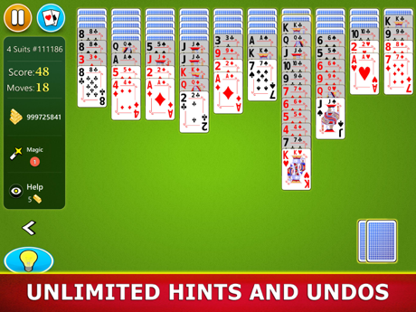 Cheats for Spider Solitaire Mobile