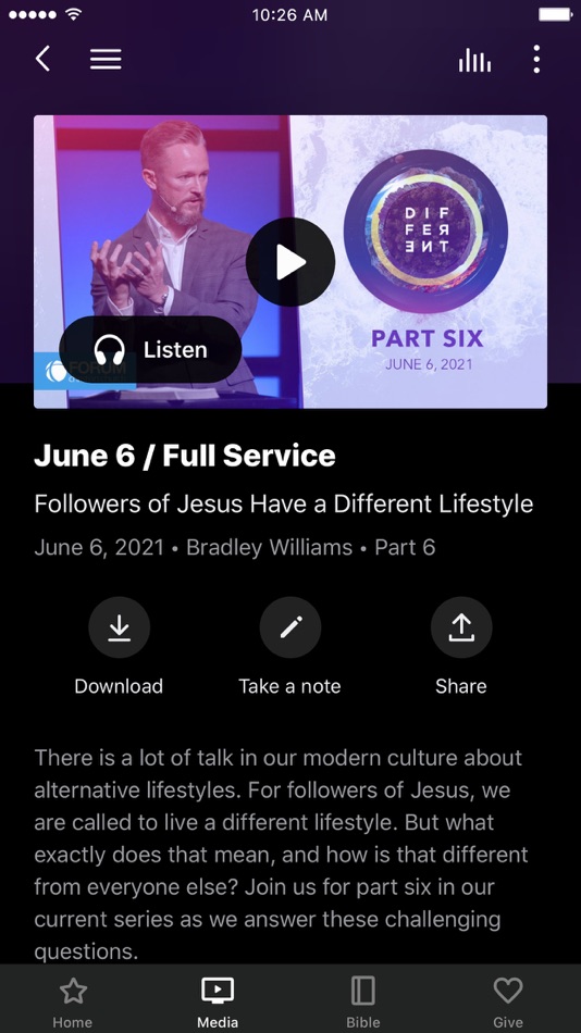 Forum Christian Church by CHRISTIAN FORUM CHURCH - (iOS ...