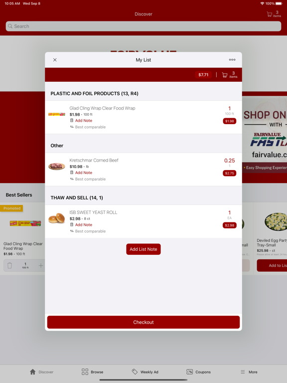 Fairvalue Grocery Stores screenshot 3