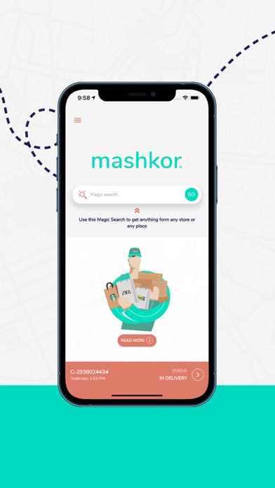 Mashkor: on-demand delivery screenshot 2