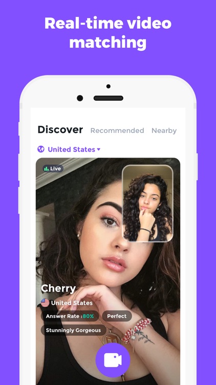CuteU-Live Video Chat App screenshot-3