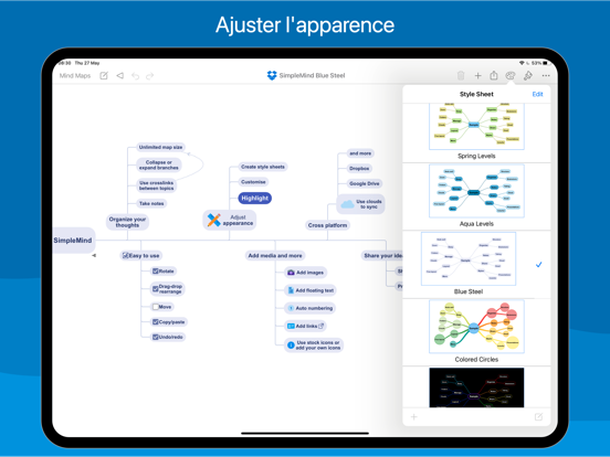 SimpleMind Pro - carte mentale SimpleMind Pro - carte mentale