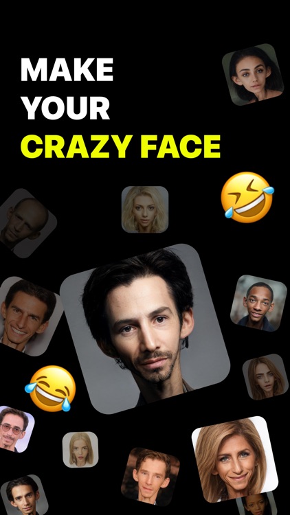 Crazy face: Make funny photos