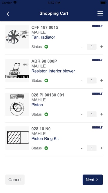 Mahle Catalog screenshot-7