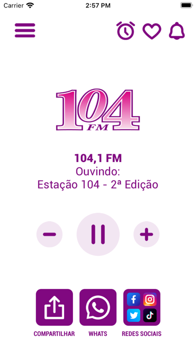 How to cancel & delete Rádio 104 FM - 104.1 FM from iphone & ipad 1