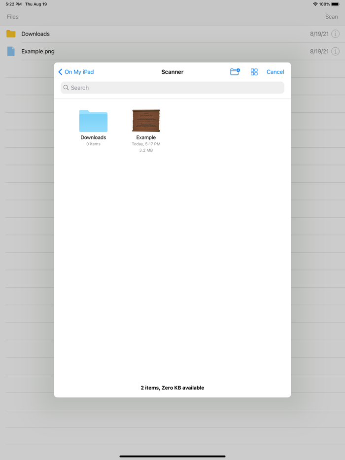 Documents. Document scanner