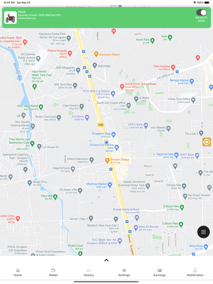 Apporio Food Delivery Driver