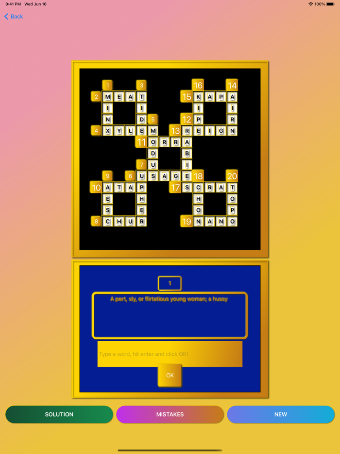 Crossword Puzzle Pro