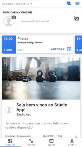 Game screenshot Espaço Fitness Acqua Club apk